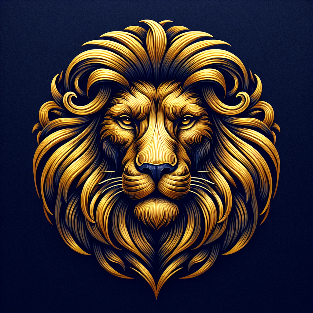 Golden Lion Emblem